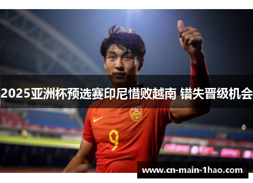 2025亚洲杯预选赛印尼惜败越南 错失晋级机会